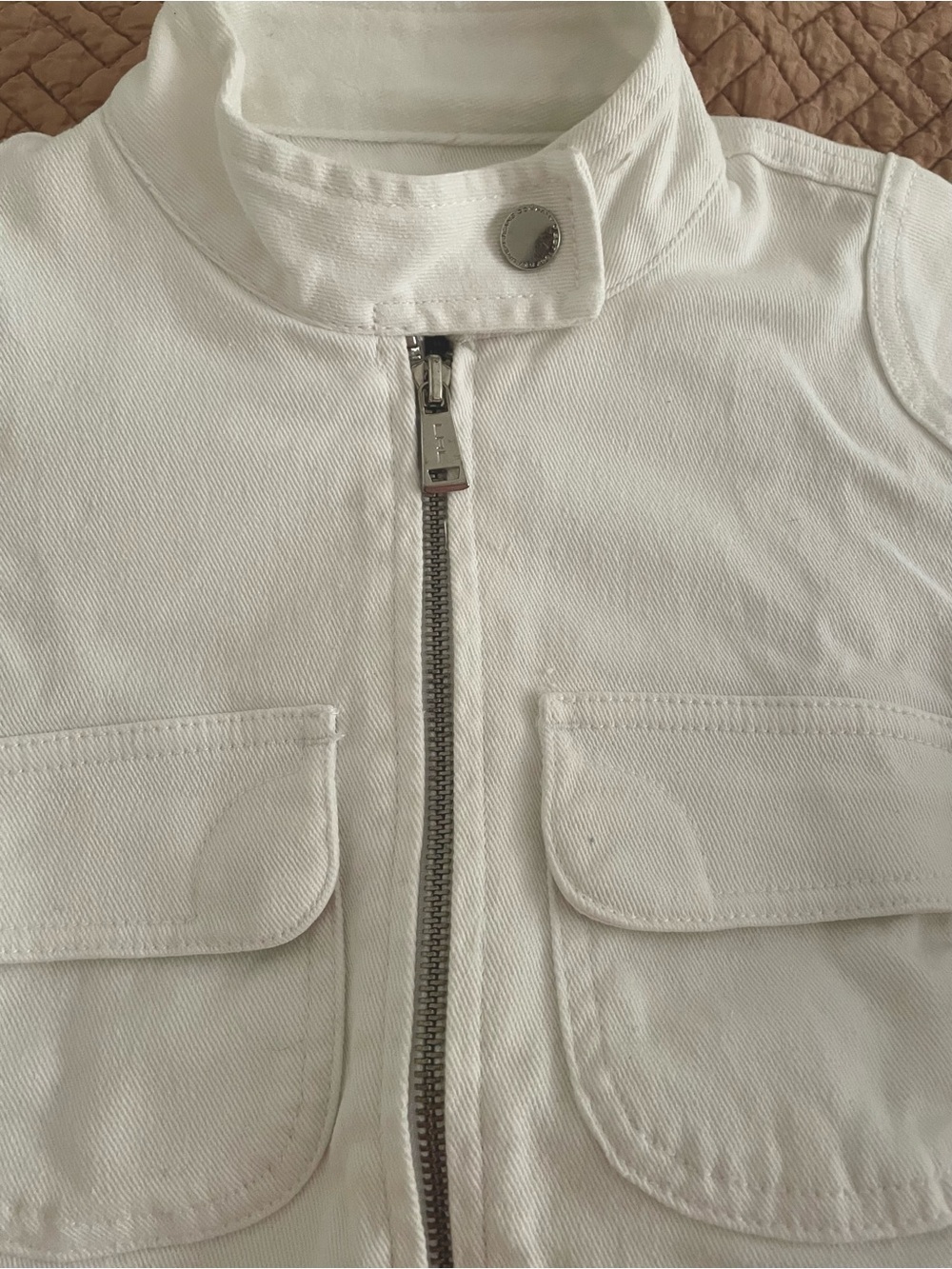 RALPH LAUREN 
White Women's Jean Jacket Size PXS - Picture 2 of 10